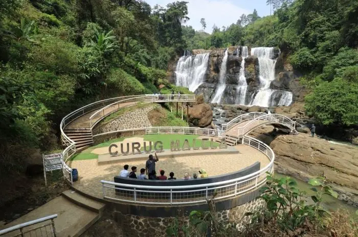 Malela Waterfall, the Charm of a Beautiful and Enchanting Waterfall in Bandung